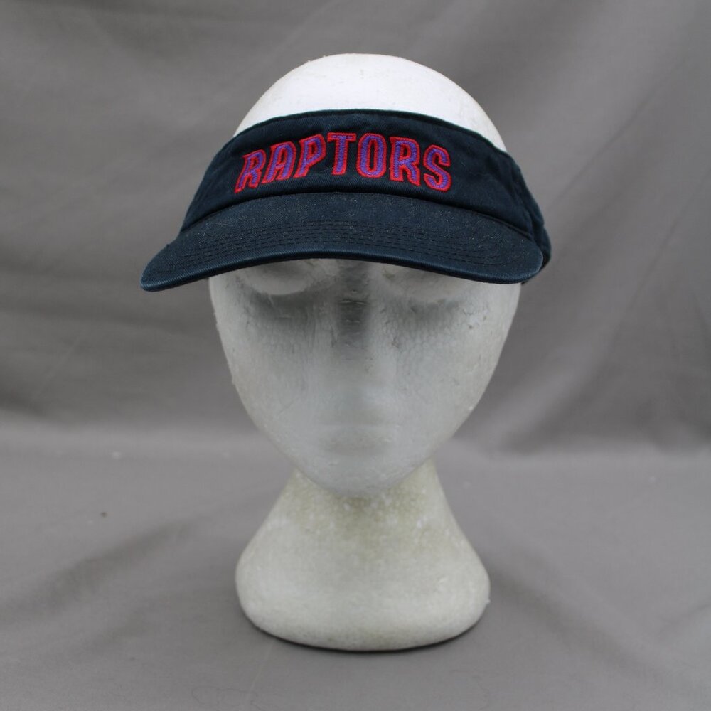 Toronto Raptors Visor (Retro) - Thick Script by Team Nike - Adult Gripback